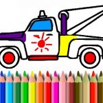 BTS Truck Coloring Book