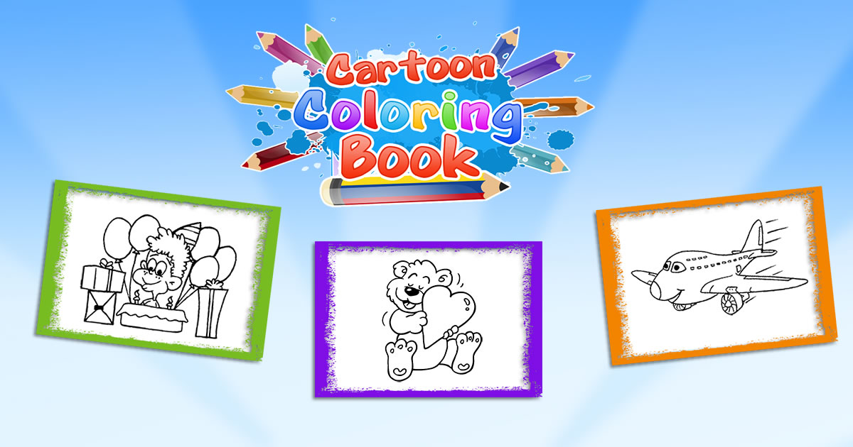 Image Cartoon Coloring Book