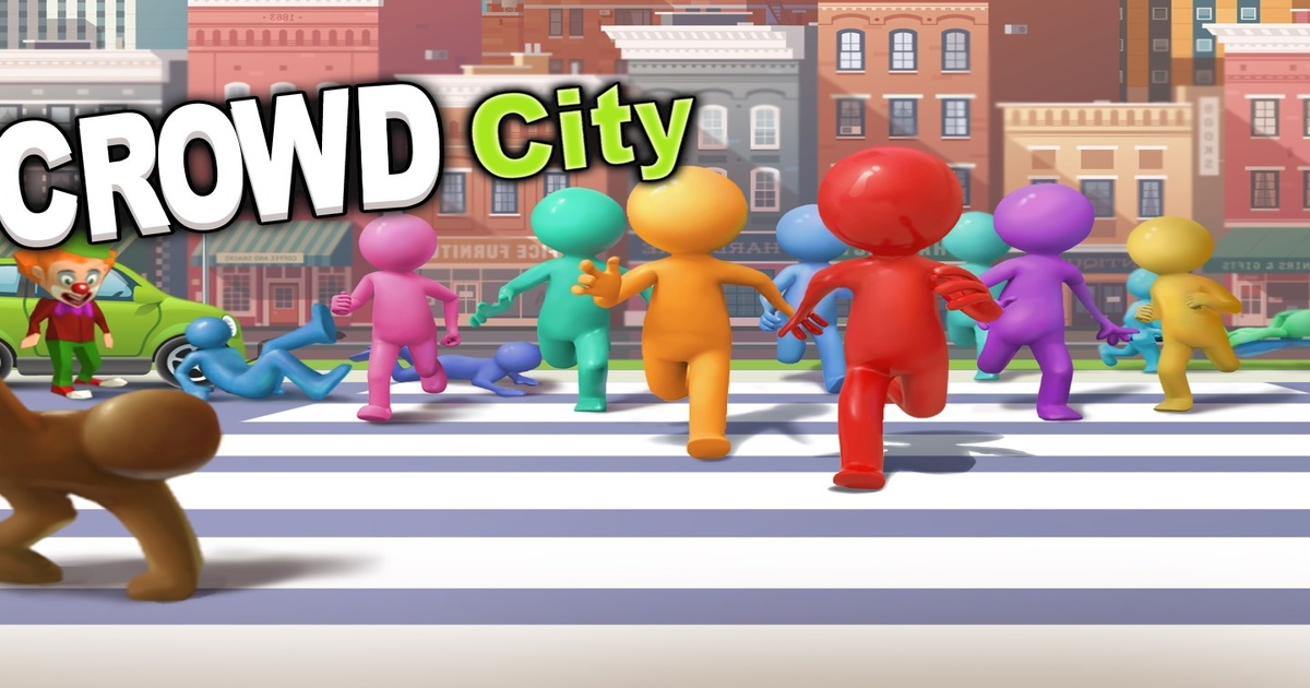 Image Crowd City 3D