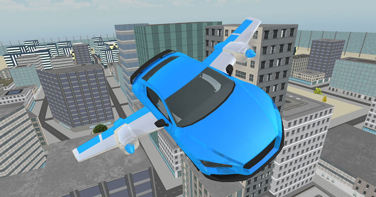 Image Flying Car Simulator 3D 2020