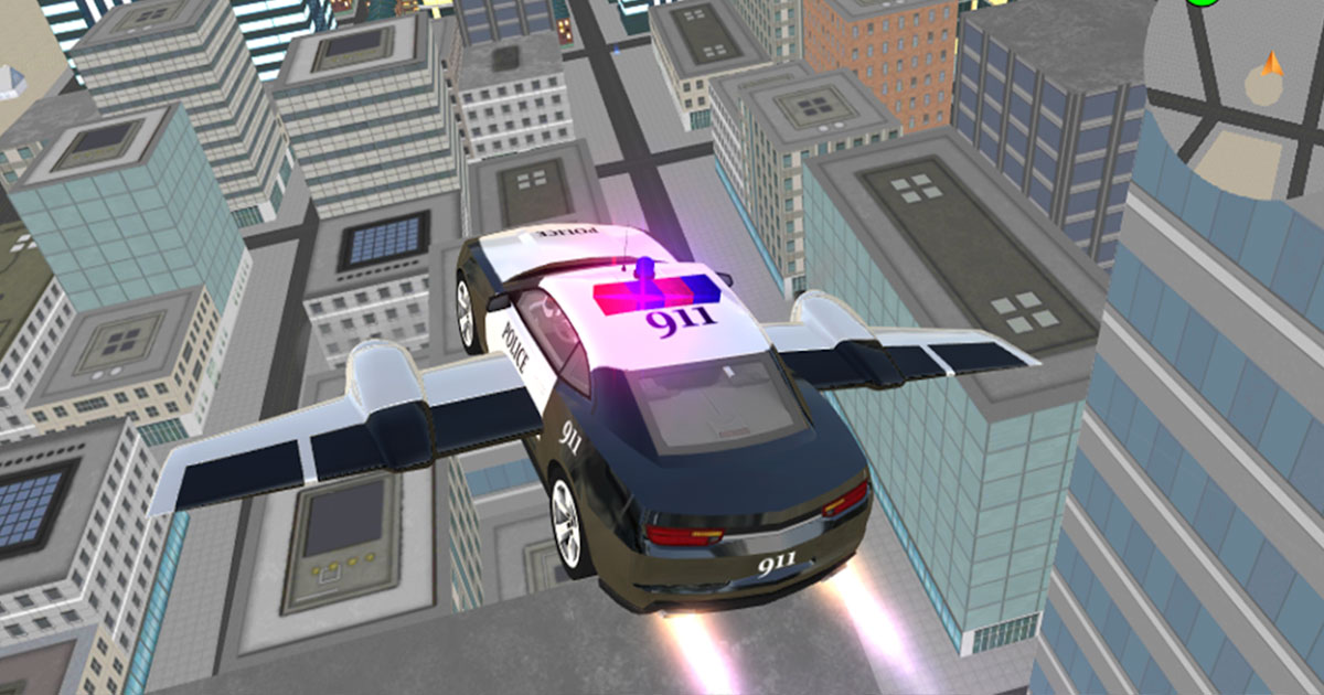 Image Police Flying Car Simulator